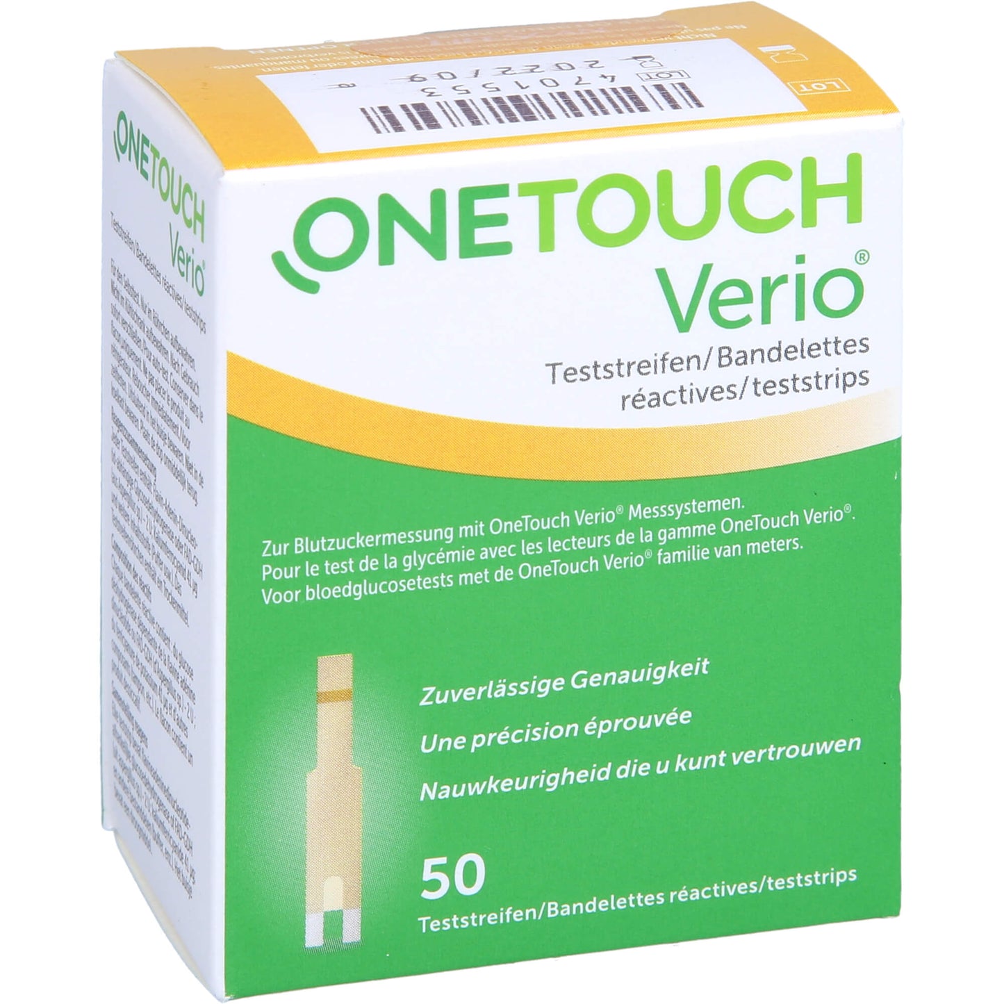 ONE TOUCH Verio Teststreifen 50 St
