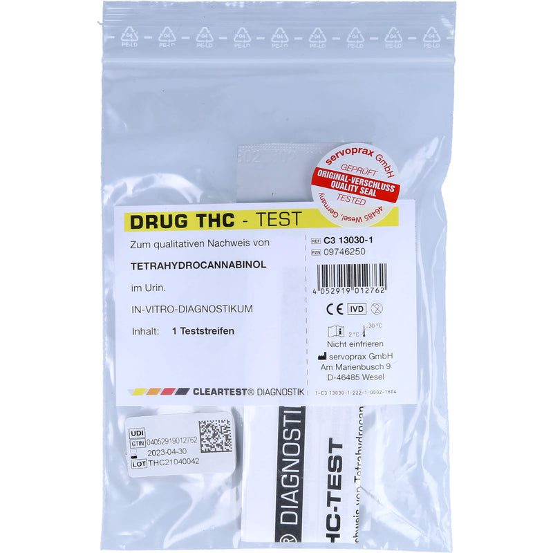 CLEARTEST DROGENTEST THC 1 St