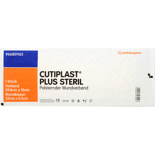 CUTIPLAST Plus steril 10x29,8 cm Verband 1 St