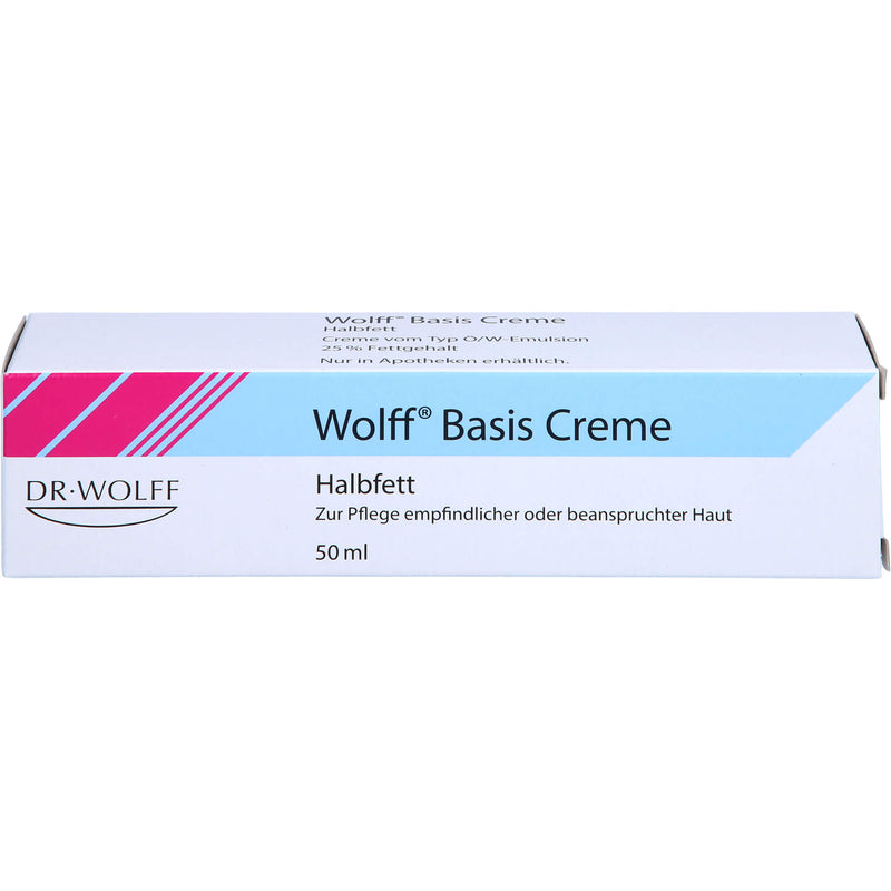 WOLFF BASIS CREME HALBFETT 50 ml