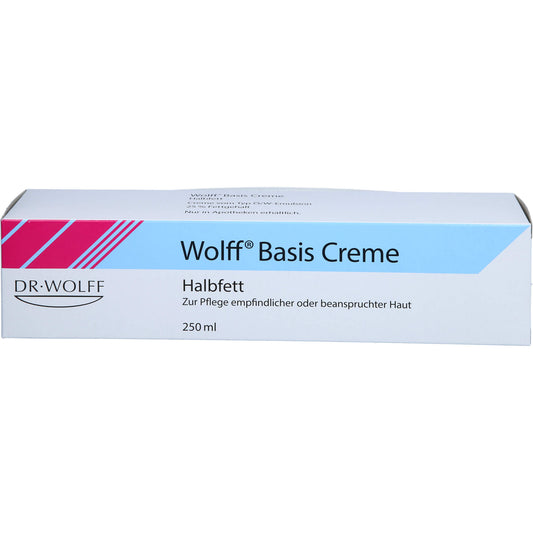 WOLFF Basiscreme halbfett 250 ml