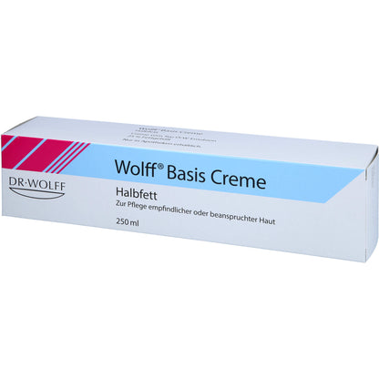 WOLFF Basiscreme halbfett 250 ml
