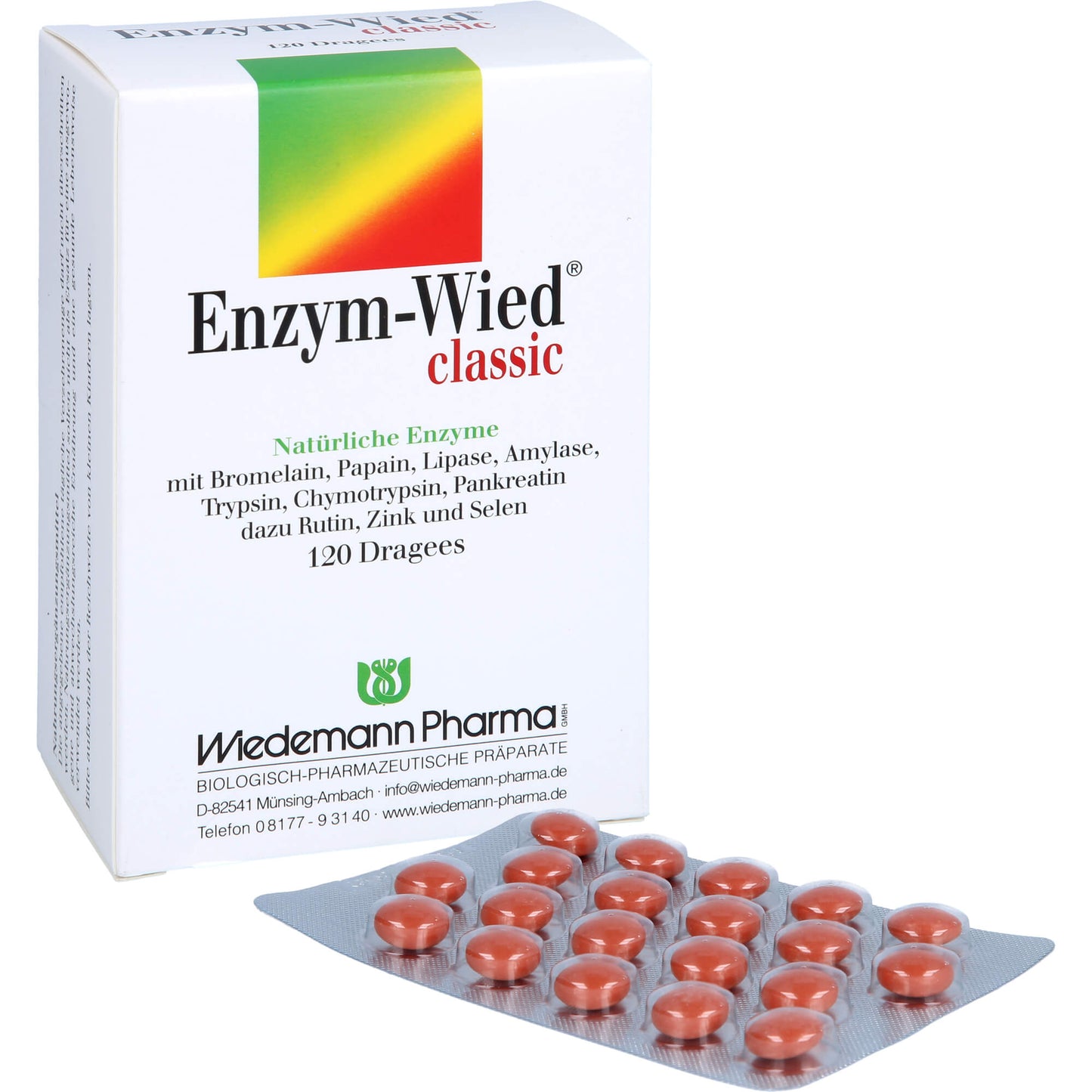 ENZYM WIED classic Dragees 120 St