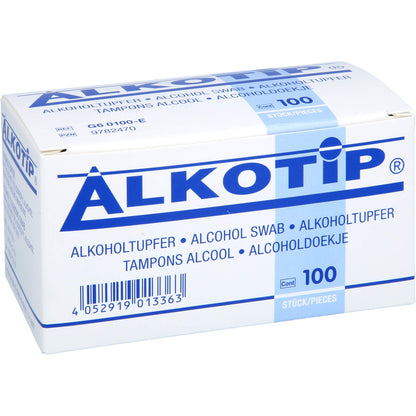 ALKOTIP Alkoholtupfer 100 St