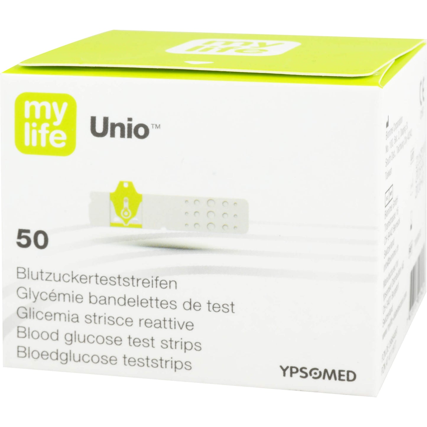 MYLIFE Unio Blutzucker Teststreifen 50 St