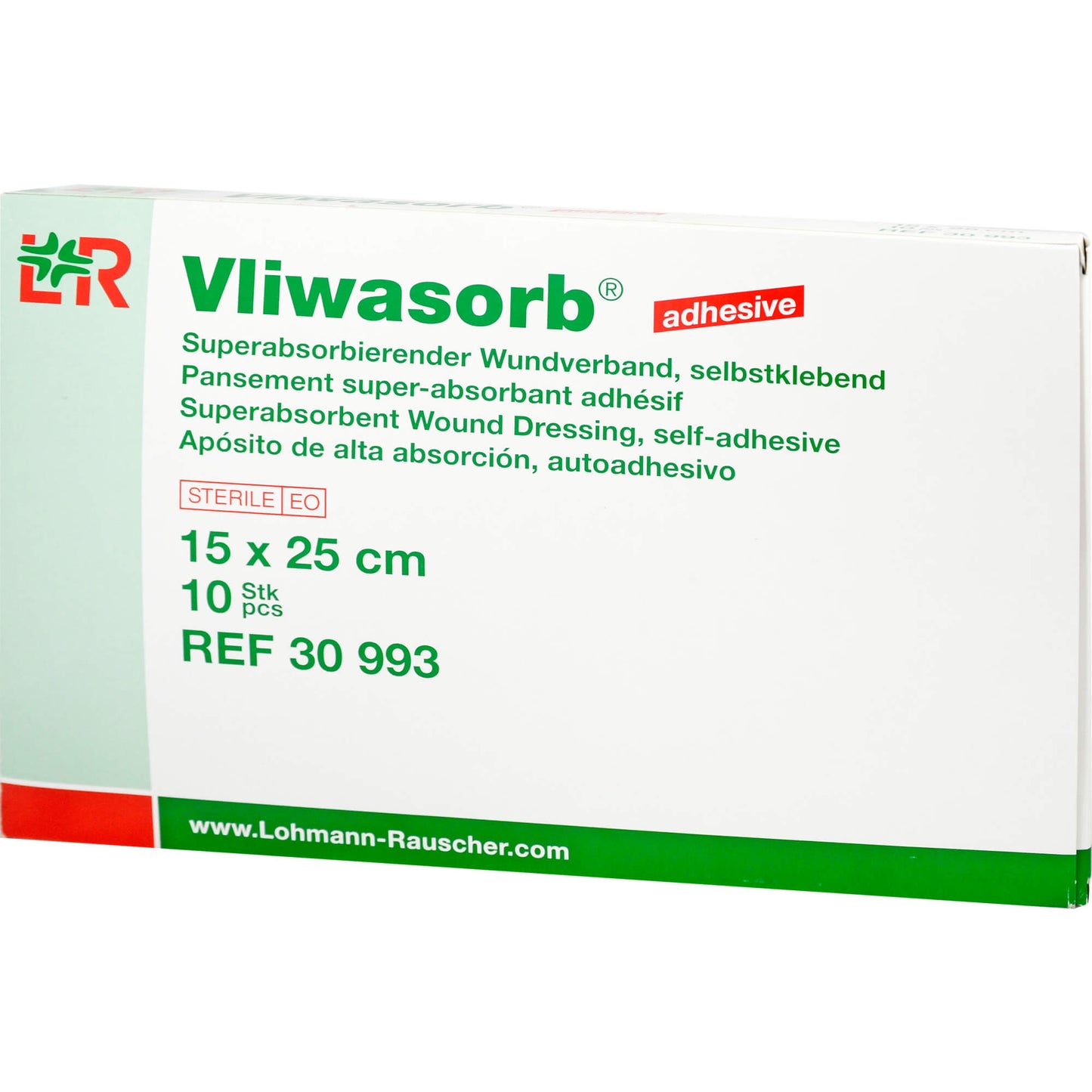 VLIWASORB adhesive superabso.Komp.sk.st.15x25 cm 10 St