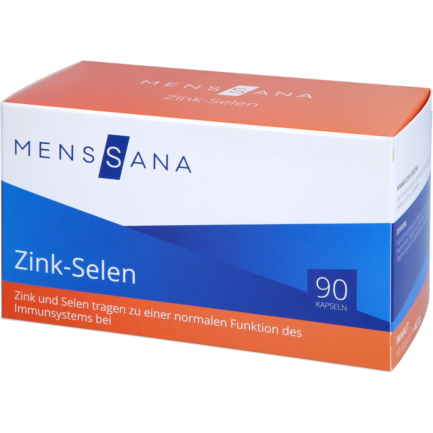 ZINK SELEN MensSana Kapseln 90 St