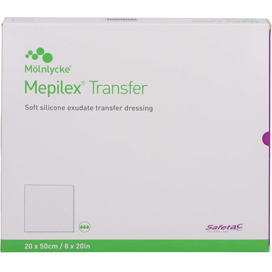 MEPILEX Transfer Schaumverband 20x50 cm steril 4 St