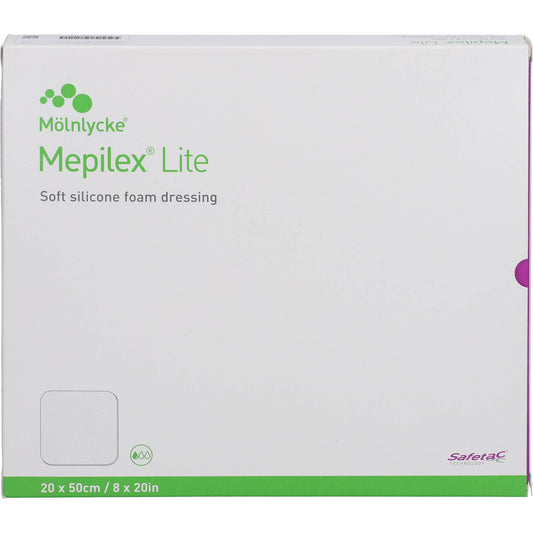 MEPILEX Lite Schaumverband 20x50 cm steril 4 St