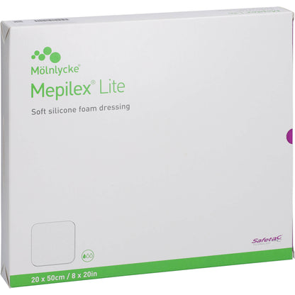 MEPILEX Lite Schaumverband 20x50 cm steril 4 St