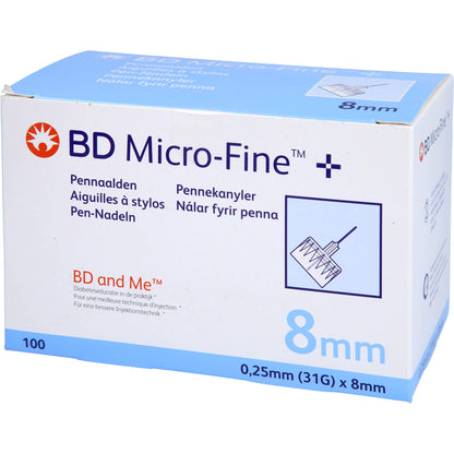 BD MICRO-FINE+ Pen-Nadeln 0,25x8 mm 31 G 100 St