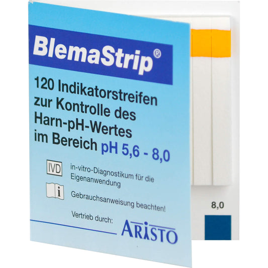 BLEMASTRIP pH 5,6-8,0 Teststreifen 120 St