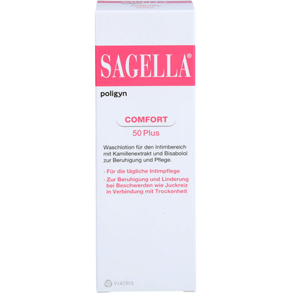 SAGELLA poligyn Intimwaschlotion für Frauen 50+ 250 ml