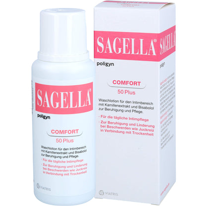 SAGELLA poligyn Intimwaschlotion für Frauen 50+ 250 ml