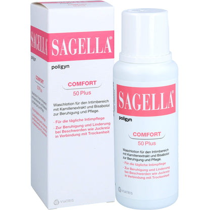 SAGELLA poligyn Intimwaschlotion für Frauen 50+ 250 ml