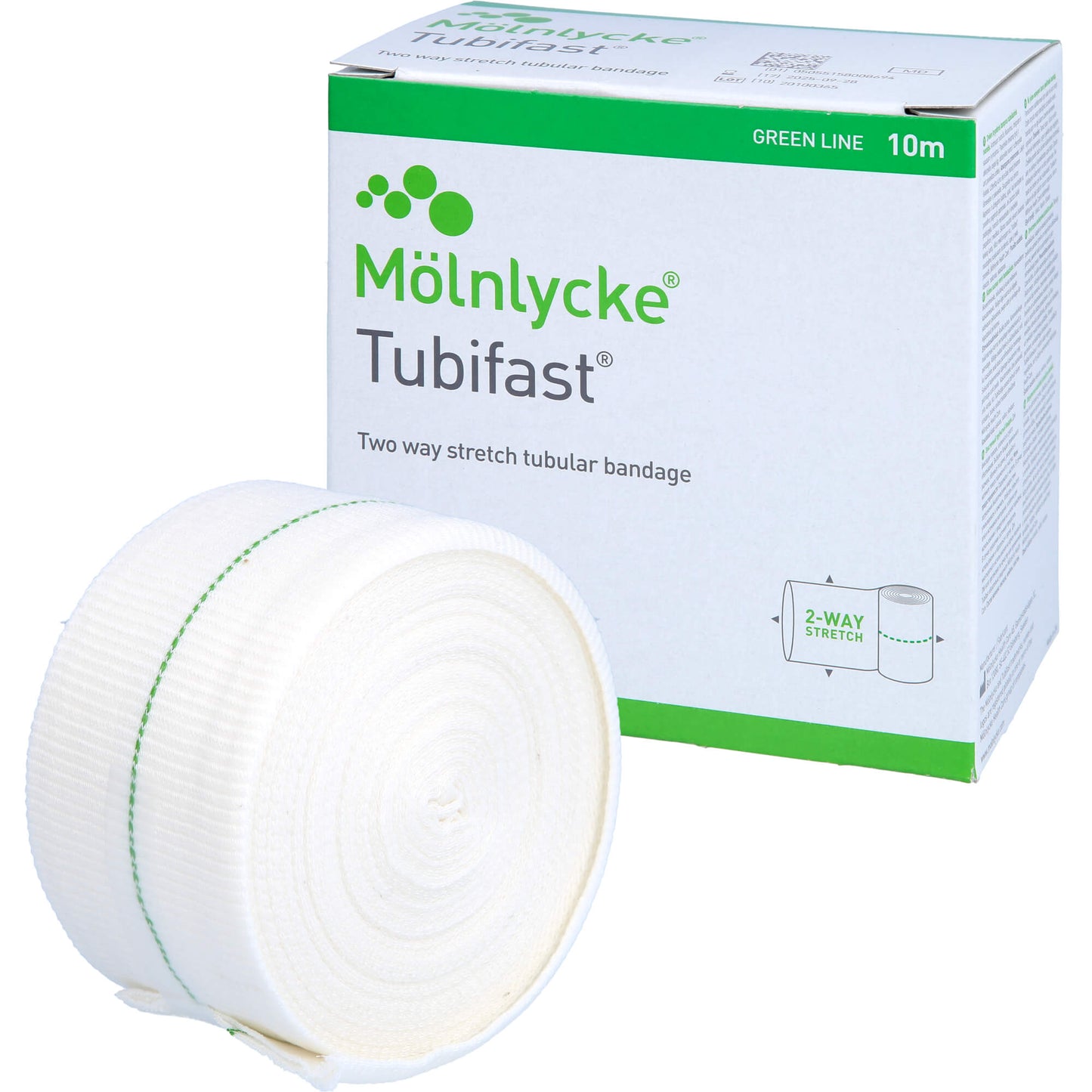 TUBIFAST 2-Way Stretch 5 cmx10 m grün 1 St