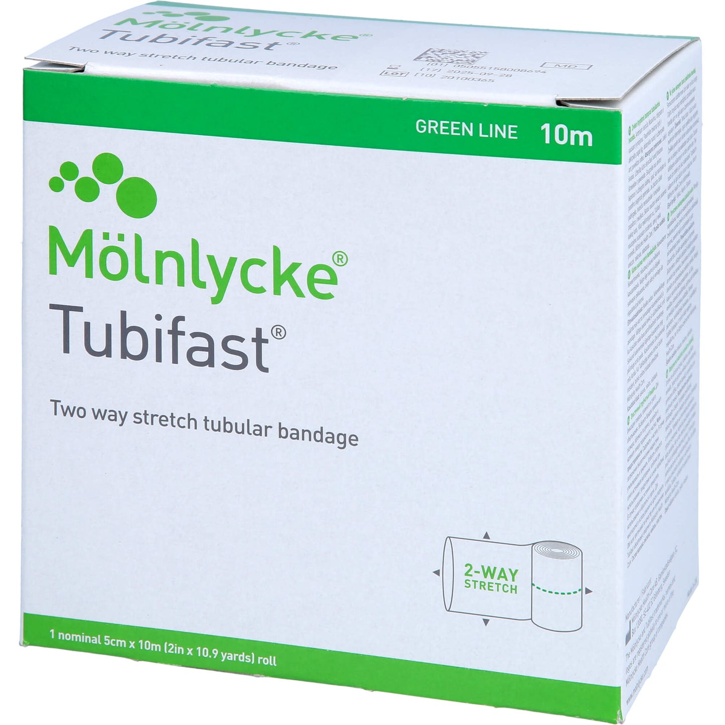TUBIFAST 2-Way Stretch 5 cmx10 m grün 1 St