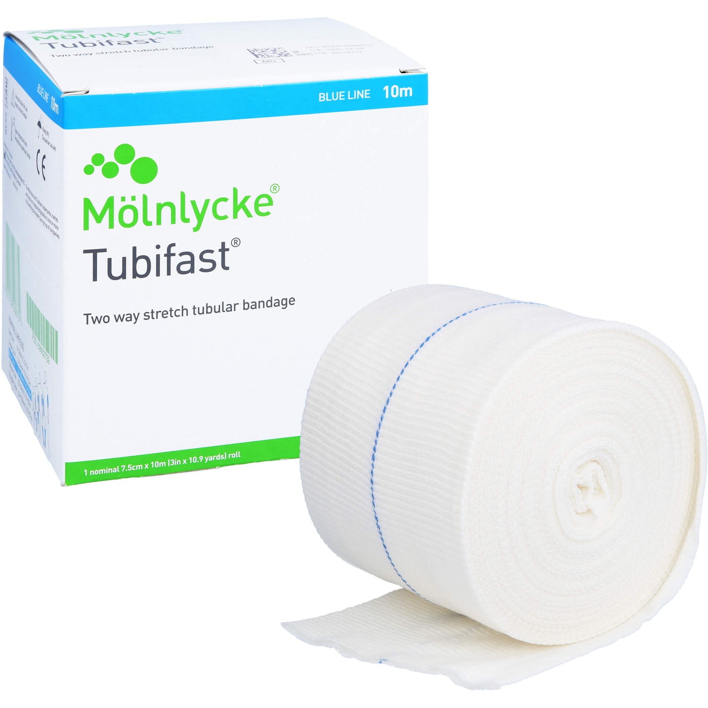 TUBIFAST 2-Way Stretch 7,5 cmx10 m blau 1 St