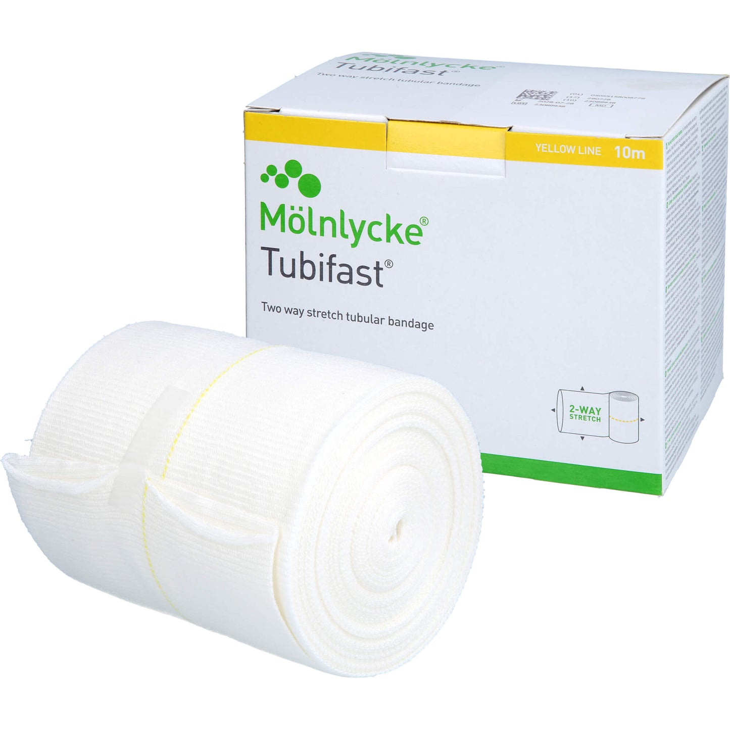 TUBIFAST 2-Way Stretch 10,75 cmx10 m gelb 1 St
