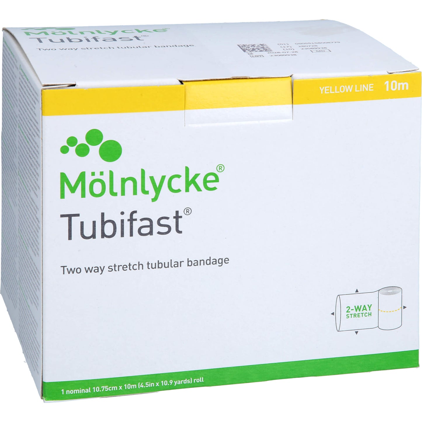 TUBIFAST 2-Way Stretch 10,75 cmx10 m gelb 1 St
