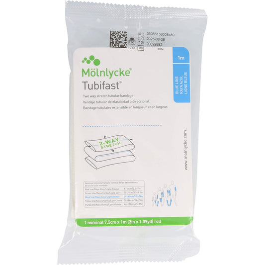TUBIFAST 2-Way Stretch 7,5 cmx1 m blau 1 St