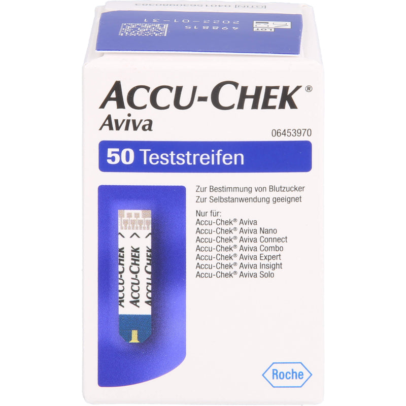 ACCU CHEK AVIV TTR PLAS II 50 St