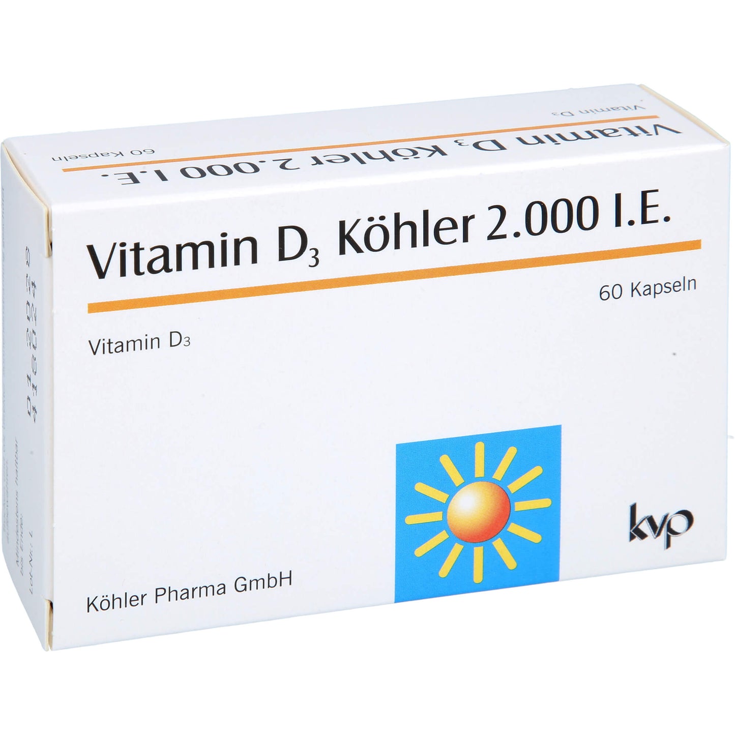 VITAMIN D3 KÖHLER 2.000 I.E. Kapseln 60 St