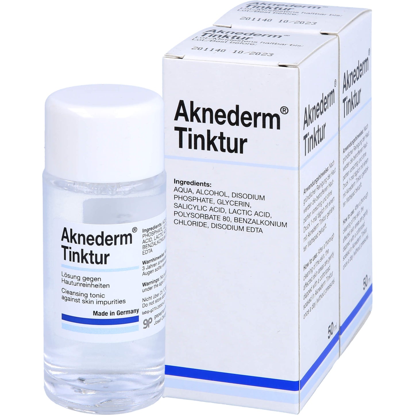 AKNEDERM Tinktur 2X50 ml