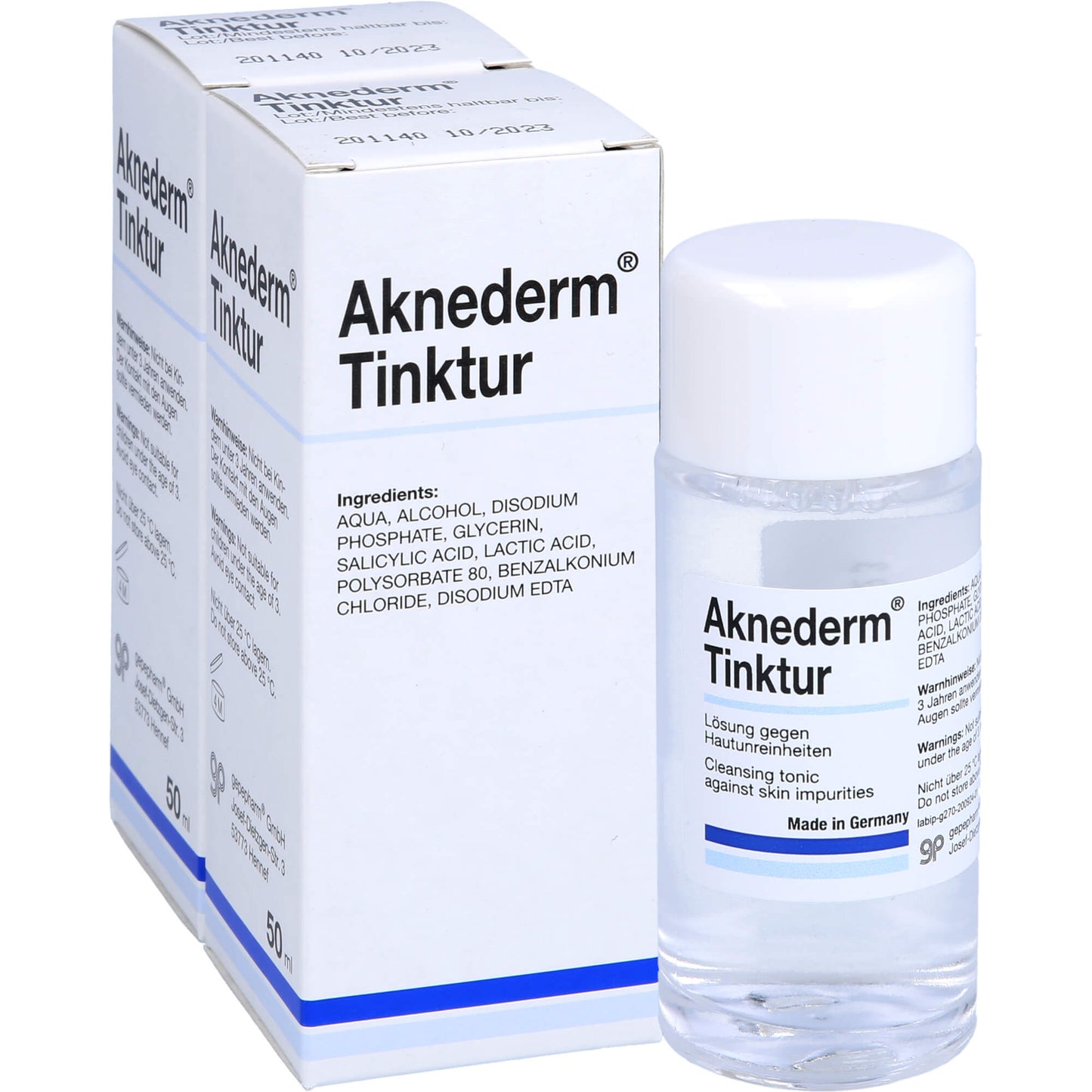 AKNEDERM Tinktur 2X50 ml