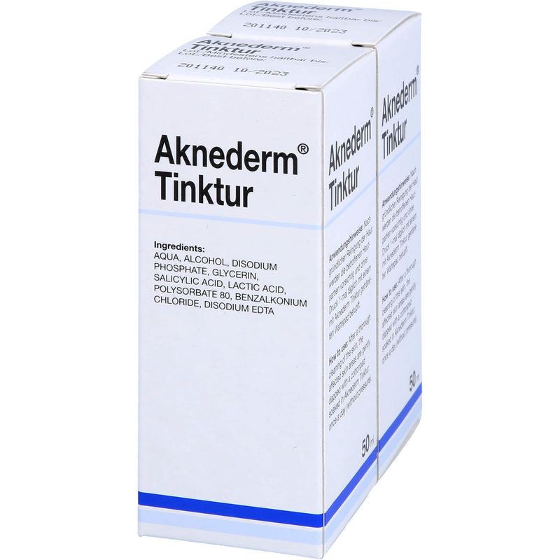 AKNEDERM TINKTUR 2X50 ml