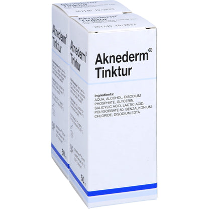 AKNEDERM Tinktur 2X50 ml