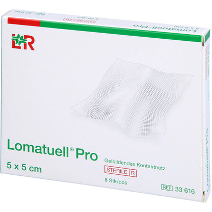 LOMATUELL Pro 5x5 cm steril 8 St