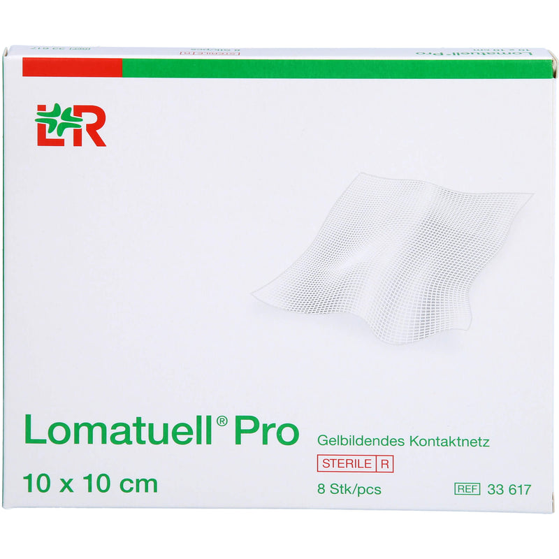 LOMATUELL PRO 10X10CM STER 8 St