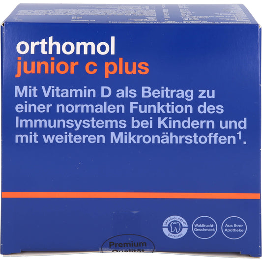 ORTHOMOL Junior C plus Kautabl.Waldfrucht 30 St