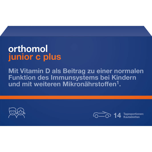 ORTHOMOL Junior C plus Kautabletten 14 St