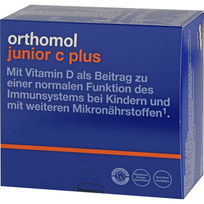 ORTHOMOL Junior C plus Kautabl.Mandarine/Orange 30 St
