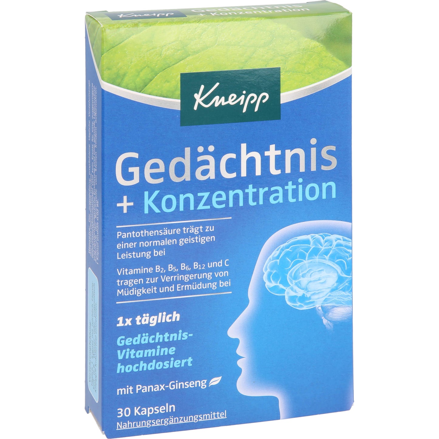 KNEIPP Gedächtnis+Konzentration Kapseln 30 St