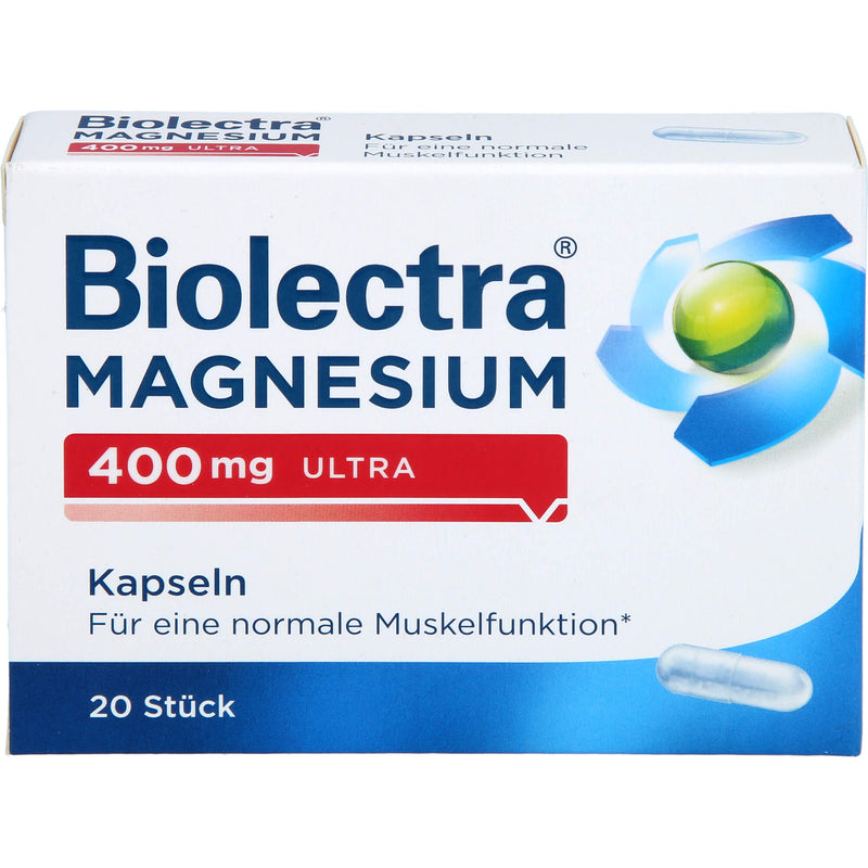 BIOLECTRA MAGN 400MG ULTRA 20 St