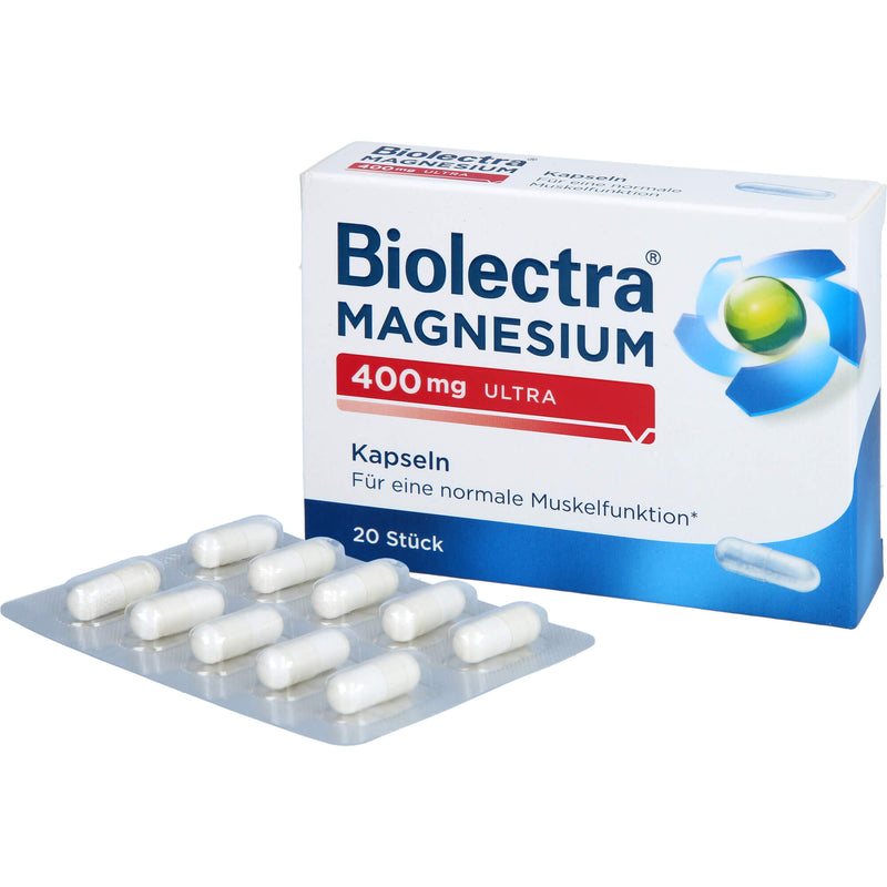 BIOLECTRA MAGN 400MG ULTRA 20 St