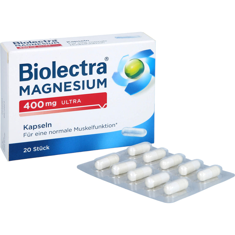 BIOLECTRA MAGN 400MG ULTRA 20 St