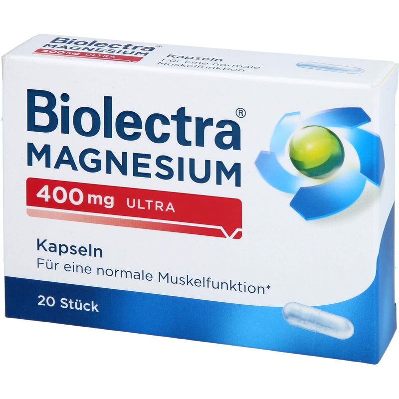 BIOLECTRA MAGN 400MG ULTRA 20 St