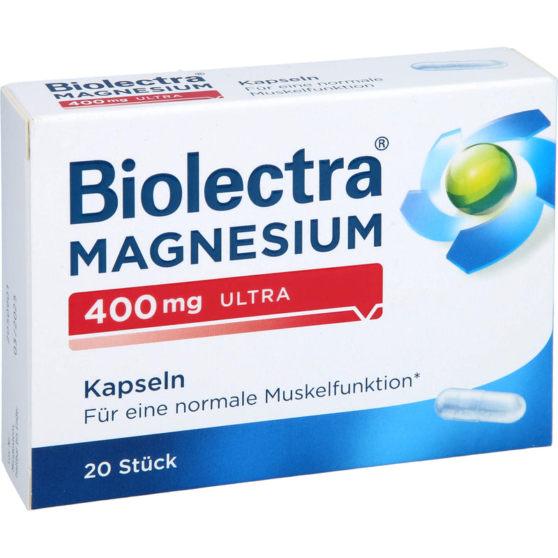 BIOLECTRA MAGN 400MG ULTRA 20 St