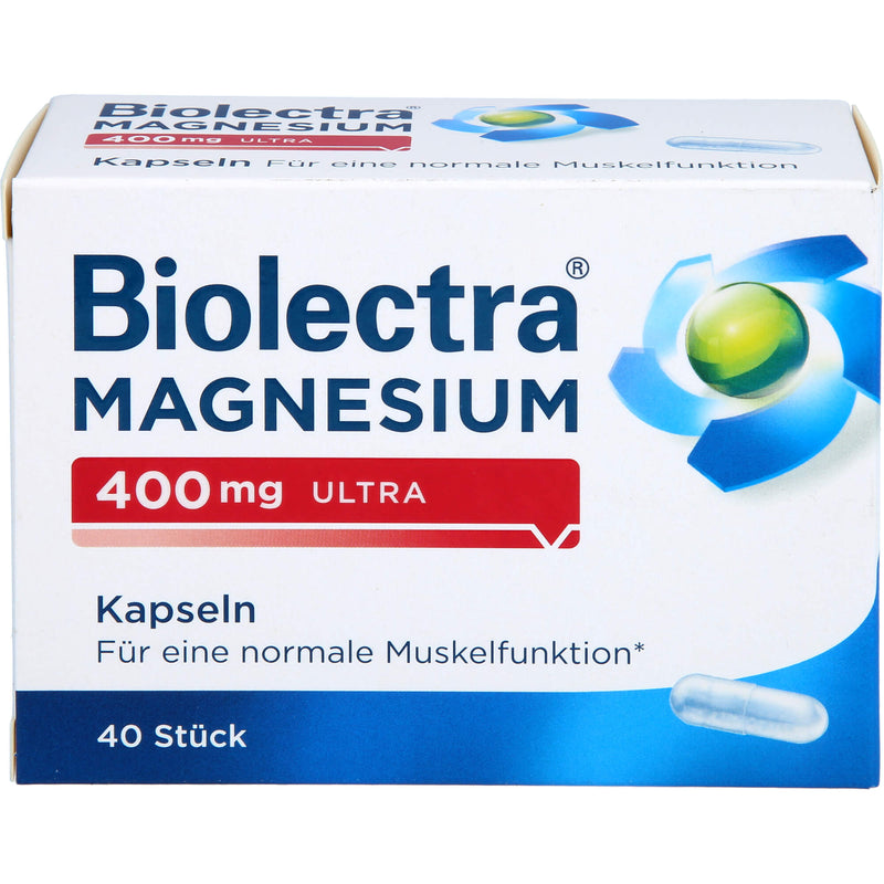 BIOLECTRA MAGN 400MG ULTRA 40 St