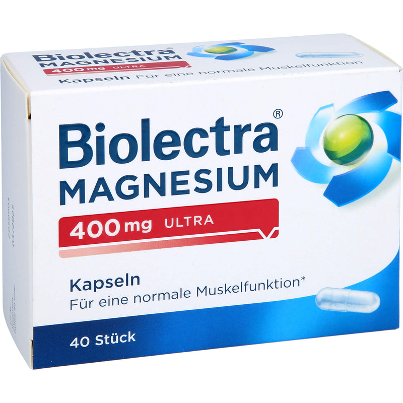 BIOLECTRA MAGN 400MG ULTRA 40 St