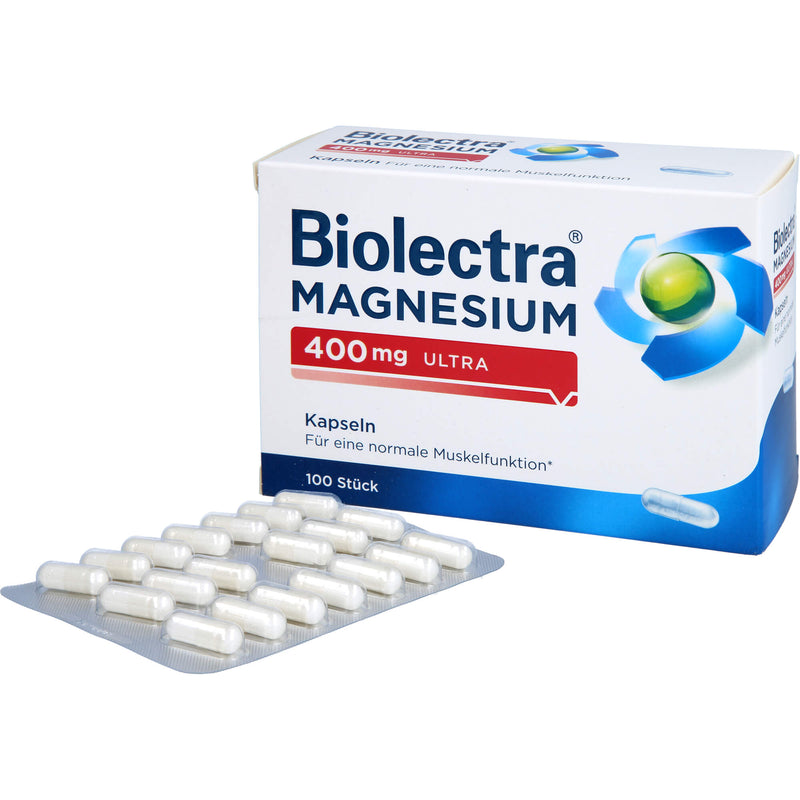 BIOLECTRA MAGN 400MG ULTRA 100 St