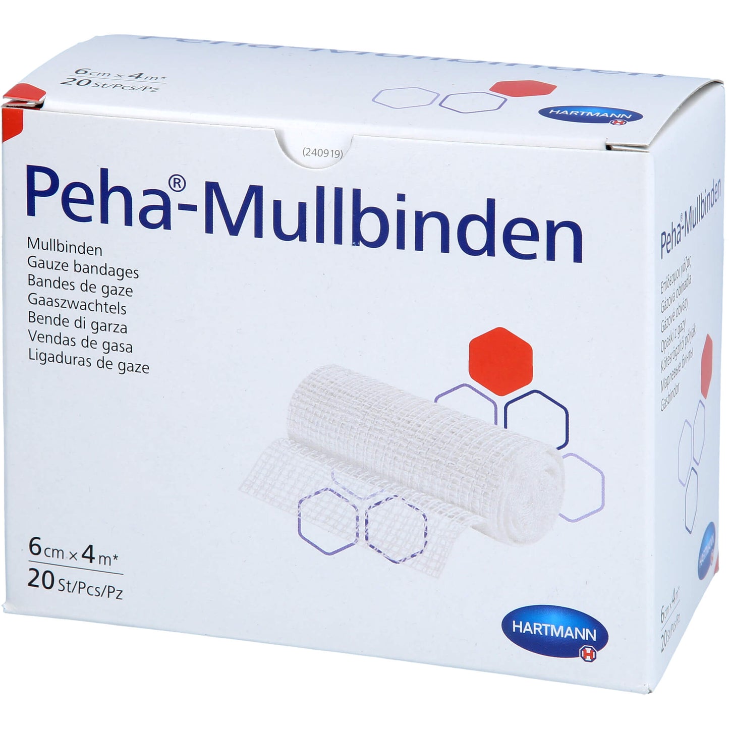 PEHA-MULLBINDE 6 cmx4 m 20 St