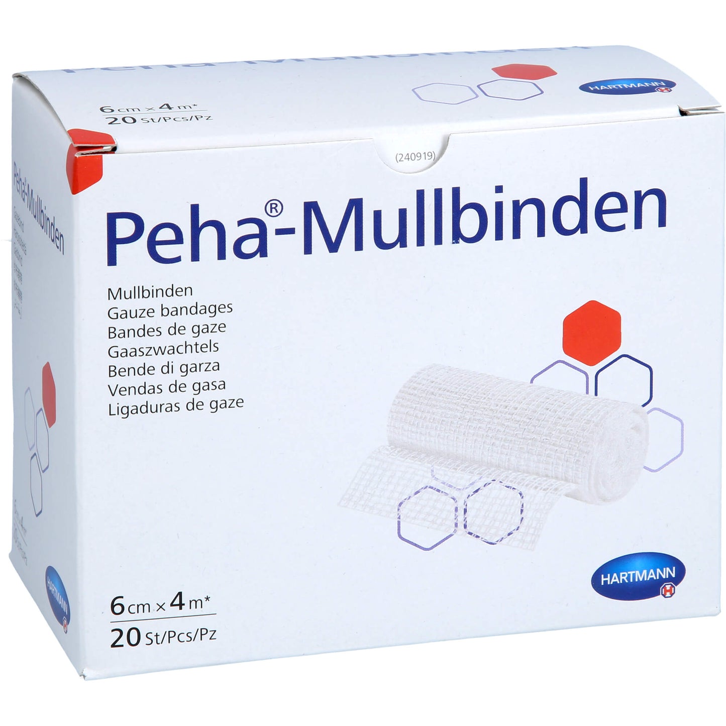 PEHA-MULLBINDE 6 cmx4 m 20 St