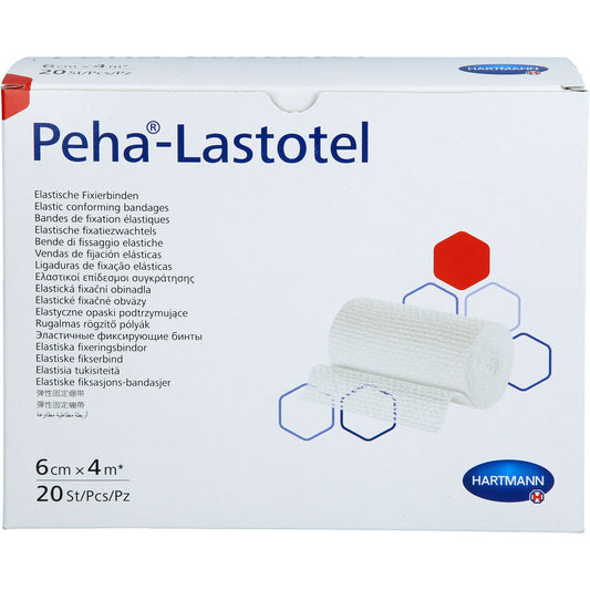 PEHA-LASTOTEL Fixierbinde 6 cmx4 m 20 St