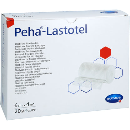 PEHA-LASTOTEL Fixierbinde 6 cmx4 m 20 St