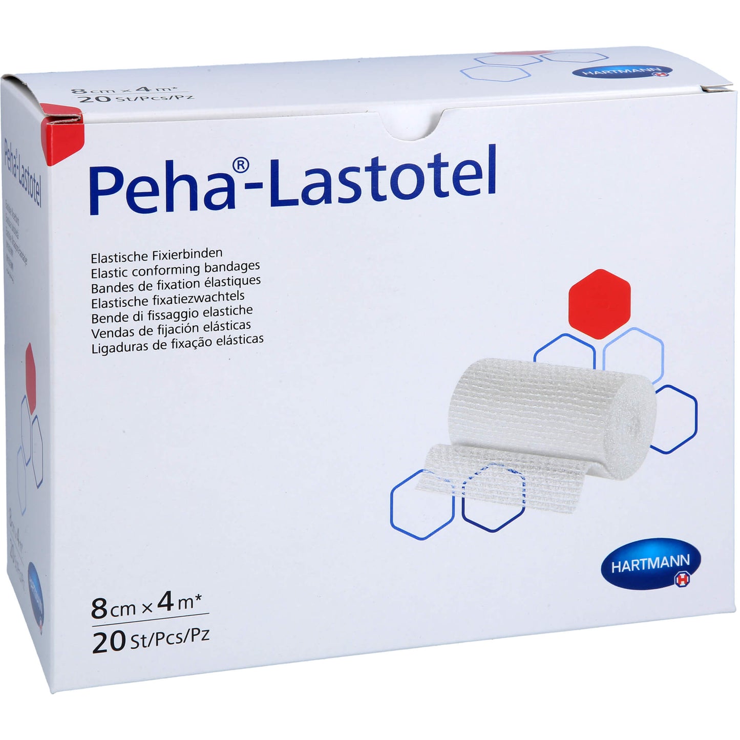 PEHA-LASTOTEL Fixierbinde 8 cmx4 m 20 St